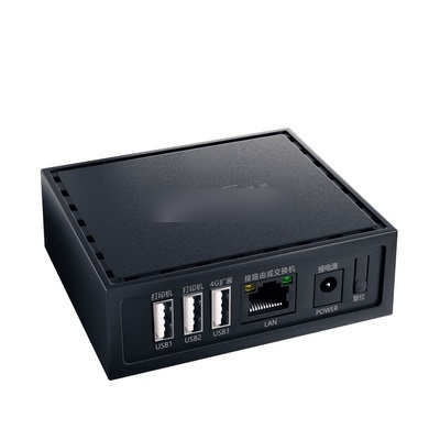 有線分享列印伺服器USB2.0連接埠快速乙太網路列印伺服器(USB*3)(終保)(黑/白)